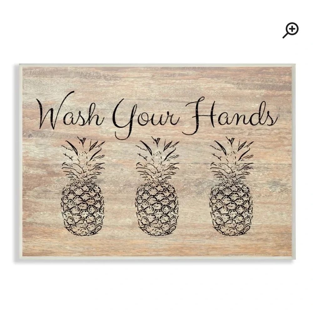 “Wash Your Hands” Wall Art
